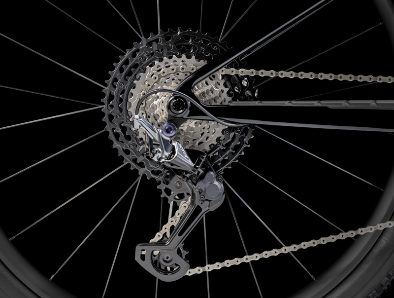 Trek Supercaliber SLR 9.9 XTR Full Suspension Mountain Bike 2024 in Carbon Red Smoke-3